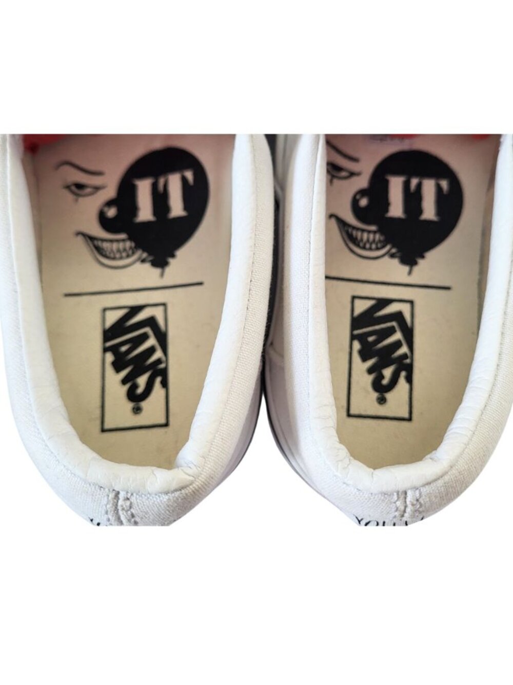 VANS Classic Slip-On Pennywise X House of Terror Sneakers - Women's 8 Men's 6.5 - Picture 6 of 10